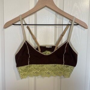 Circle Creations Buttercup Lace Bralette Size Medium
